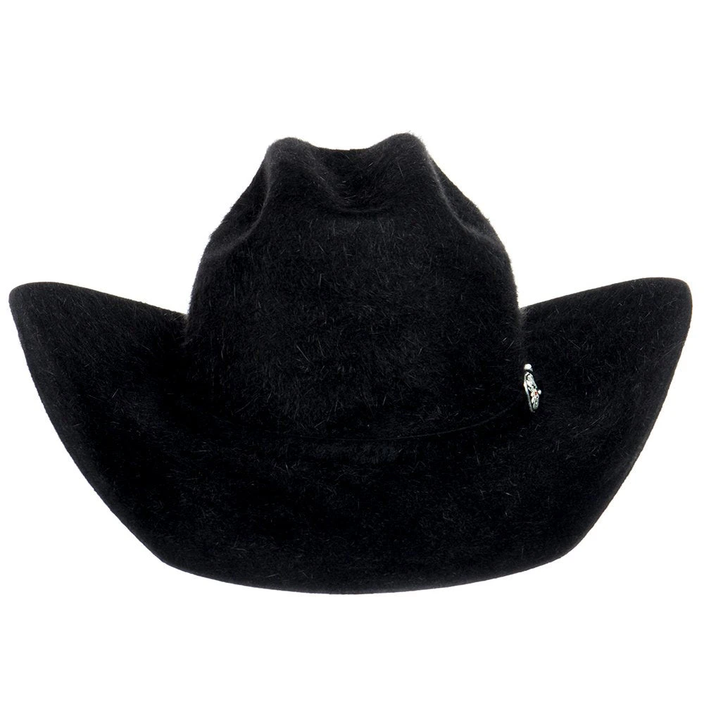 American Hats 20X Grizzly Black 4 1/4in. Brim Felt Cowboy Hat - Image 2