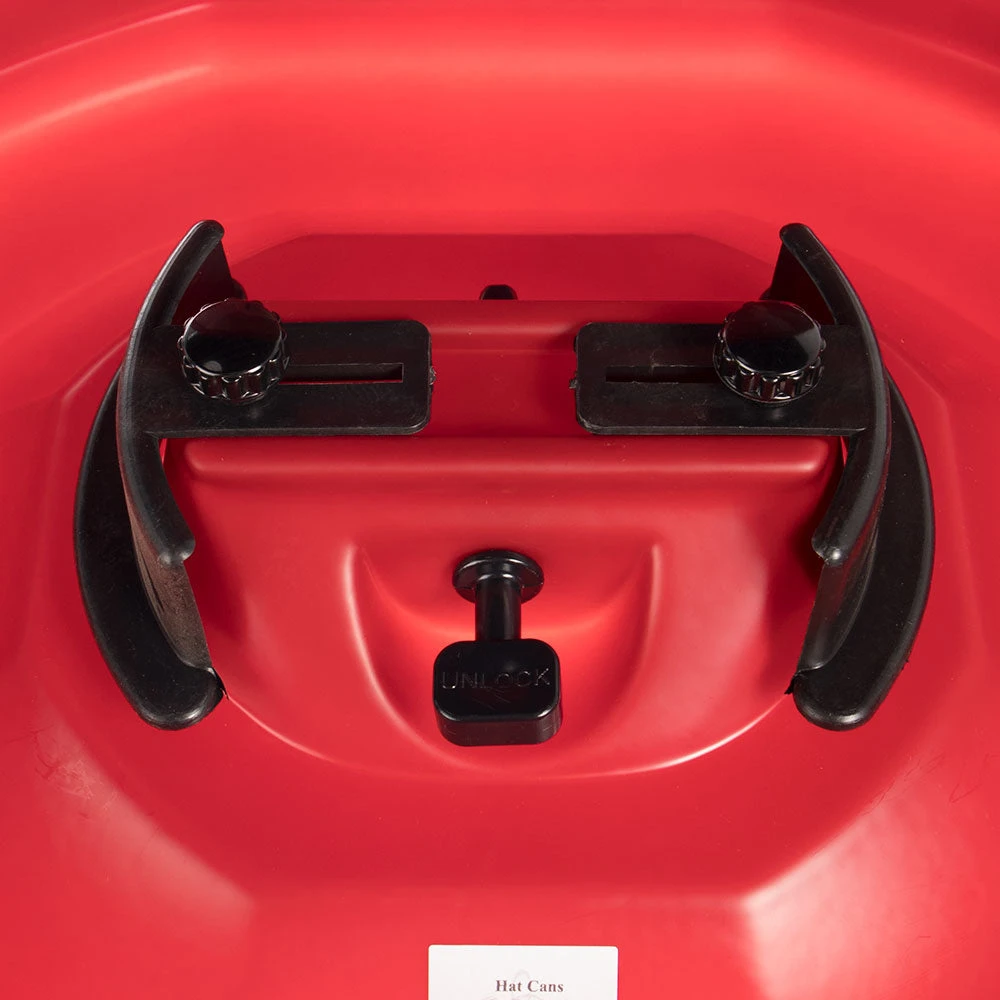 Hat Cans By Formco Red Stackable Western Hat Can - Image 3