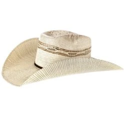 Twister Brown Bangora Straw Cowboy Hat