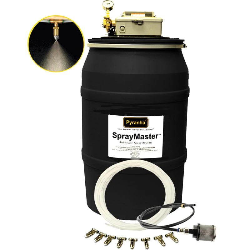 Pyranha SprayMaster Barn Misting System Kit-55 Gallon
