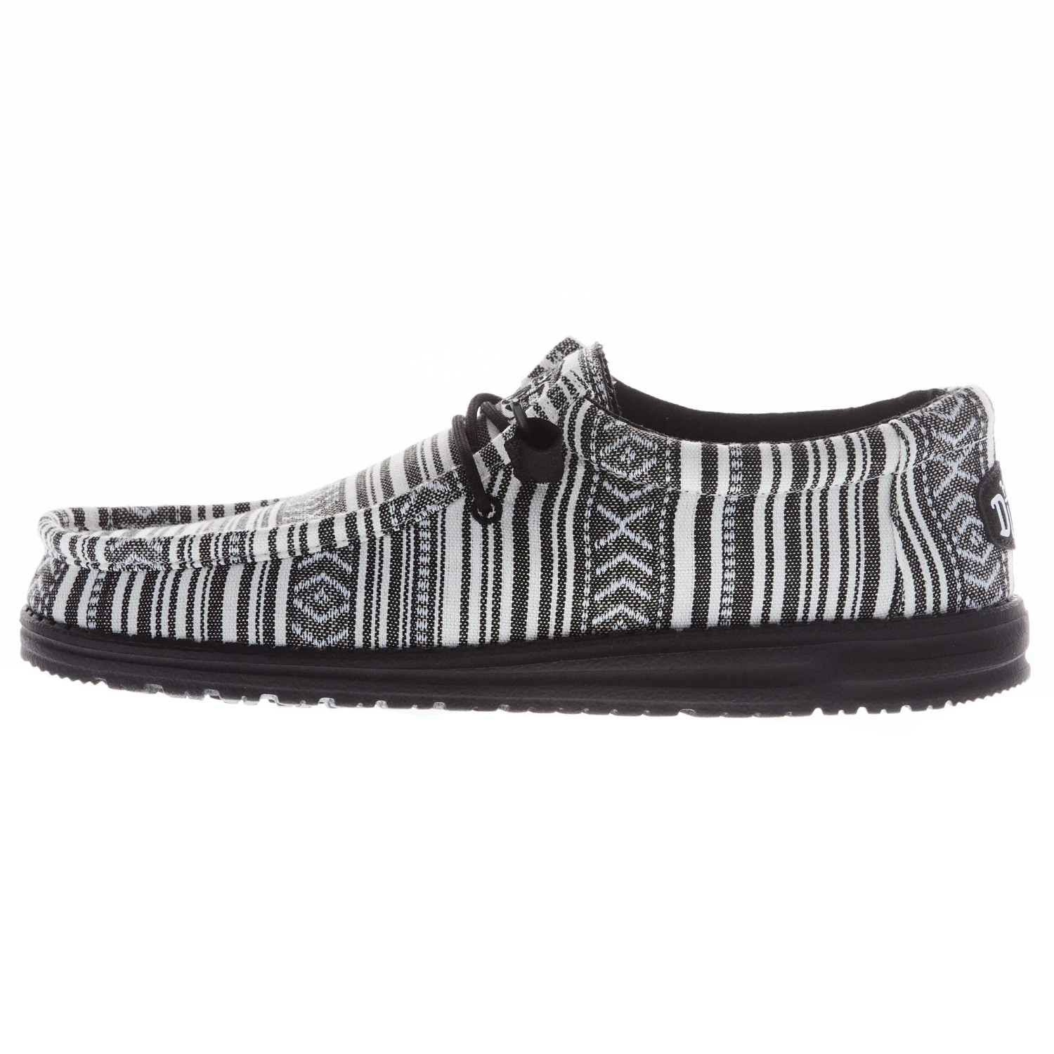 Heydude Men's Hey Dude Wally Serape Black Gravel Casual Shoe - Image 3