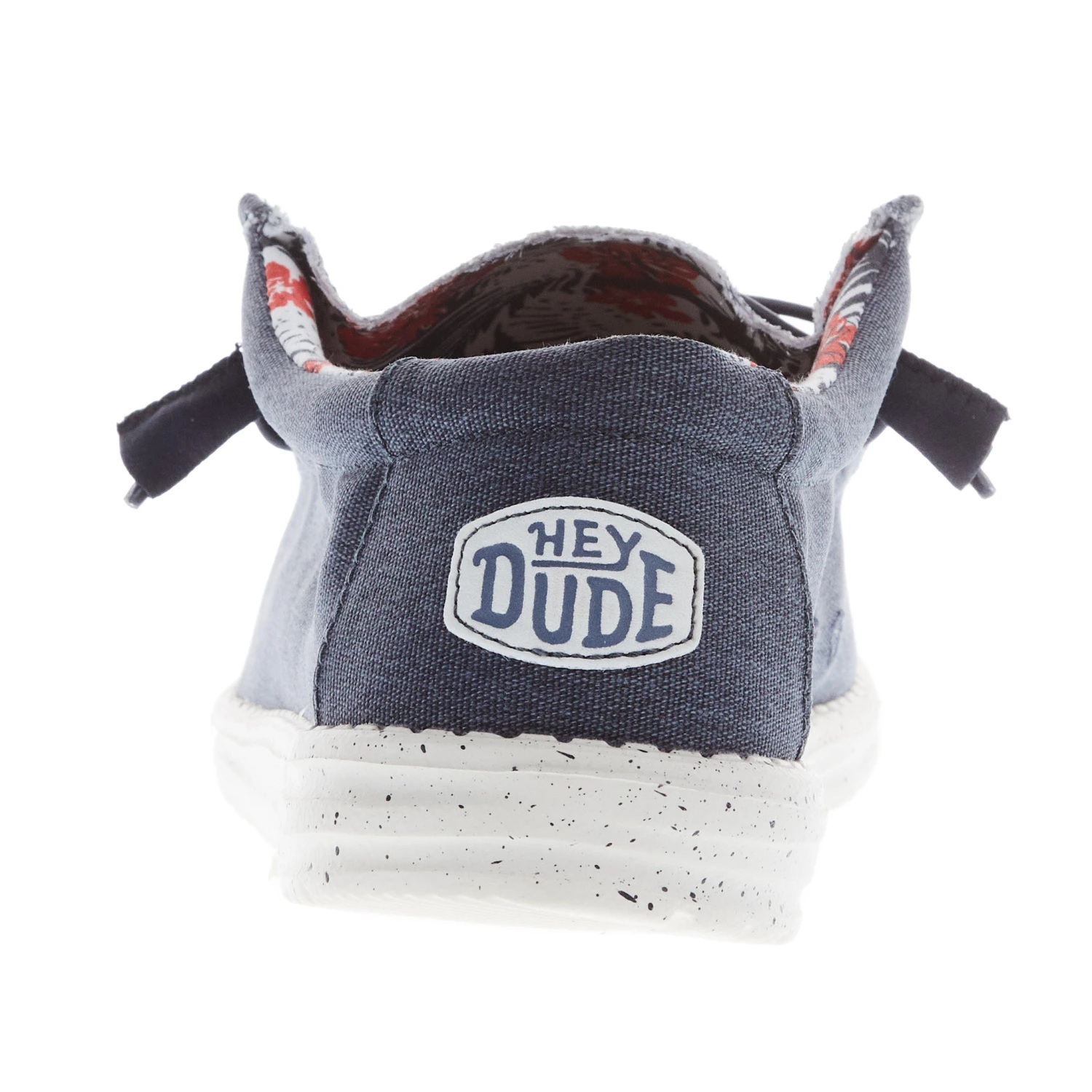 Heydude Men's Hey Dude Wally Stretch Canvas Blue Casual Shoe - Image 4