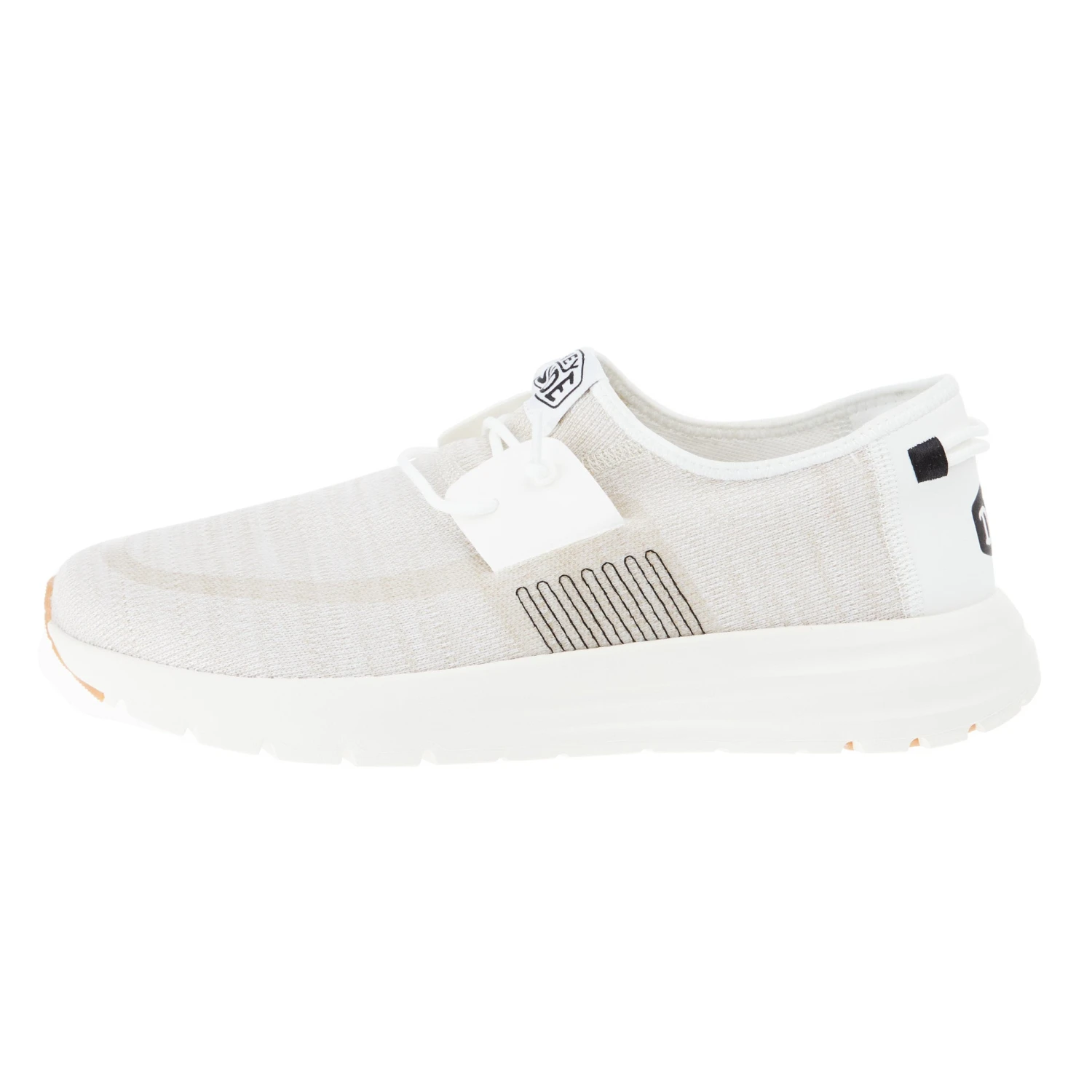 Heydude Men's Hey Dude Sirocco White Casual Shoe - Image 3