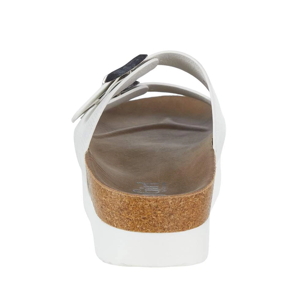 Corkys Footwear Womens Tabloid White Metallic Slide - Image 4