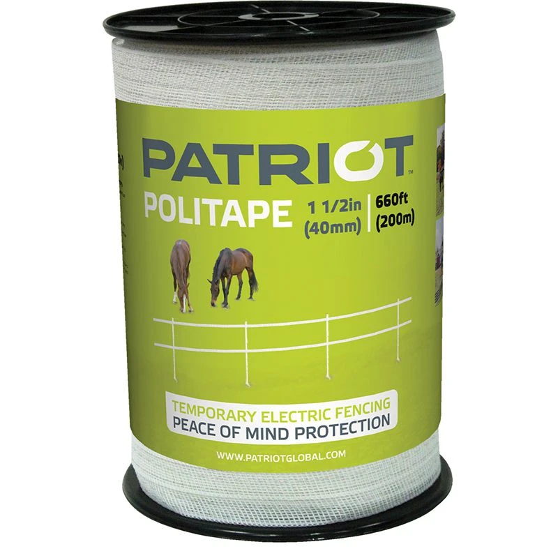 Patriot Fencing 1 /2in PoliTape 660ft