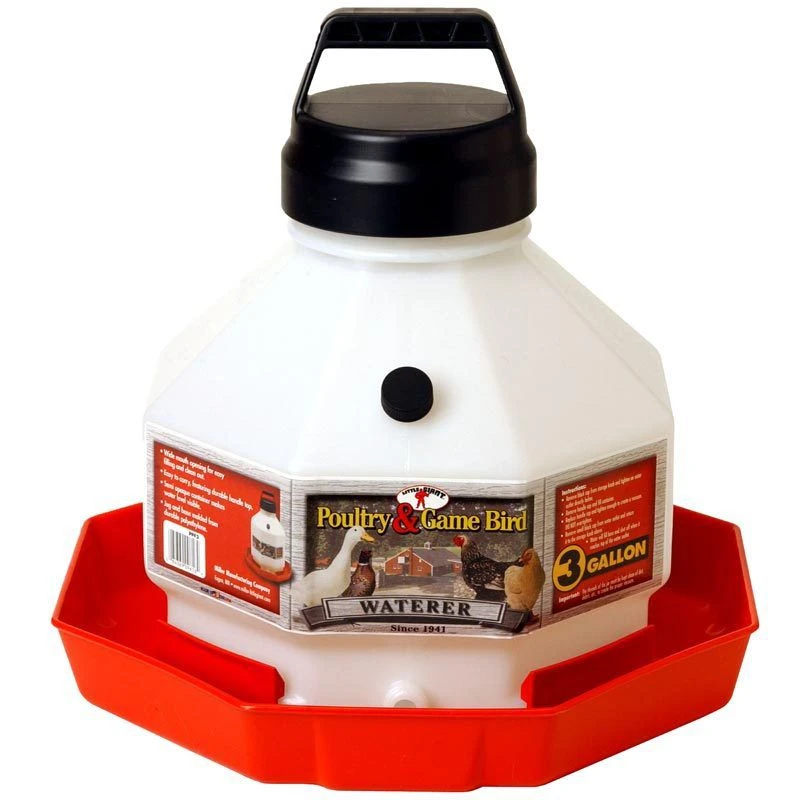 Little Giant Fount Plastic Jar 3 Gallon