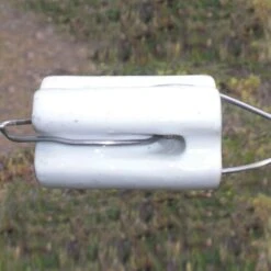 Patriot Fencing Bullnose Porcelain Insulator 10/pk