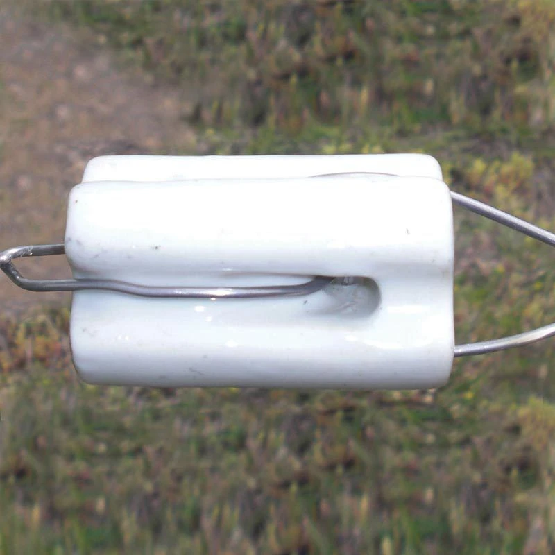 Patriot Fencing Bullnose Porcelain Insulator 10/pk