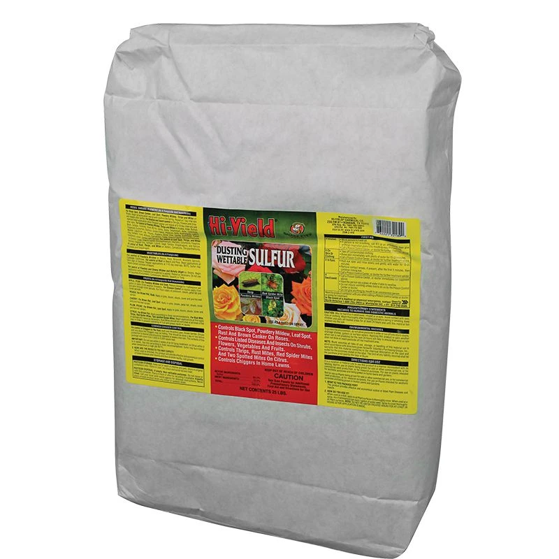 Hi-Yield Dusting Wettable Sulfur 25lb