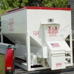 Ts Manufacturing Inc T&S . Trip Hopper Cattle Feeder 1500lb