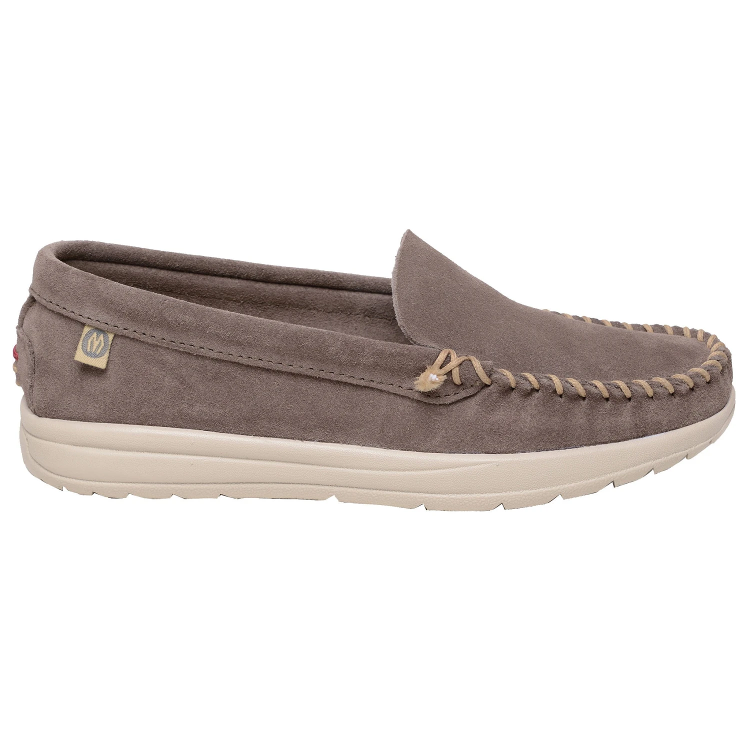Minnetonka Womens Grey Discover Classic Casual - Image 2