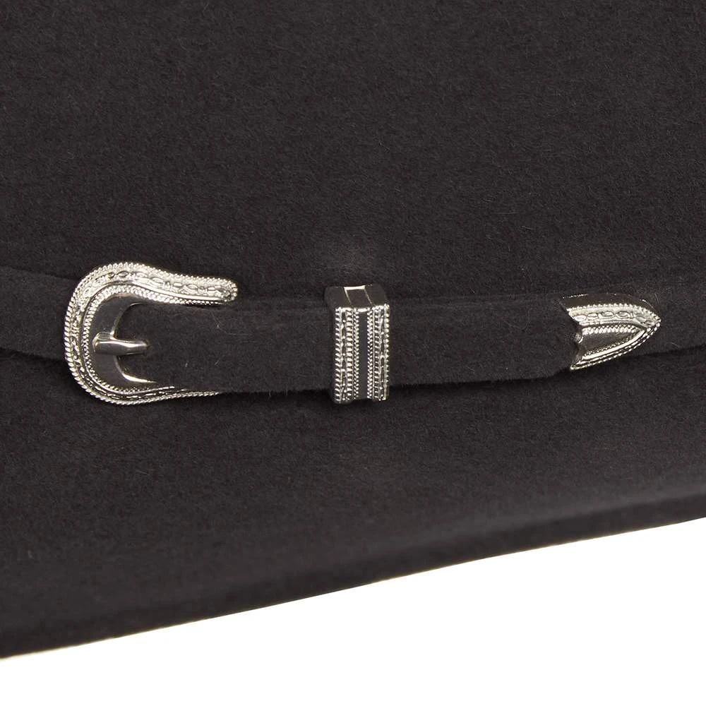 American Hats AHC 7X Steel 4 1/4in. Brim Round Oval Open Crown Cowboy Hat - Image 2