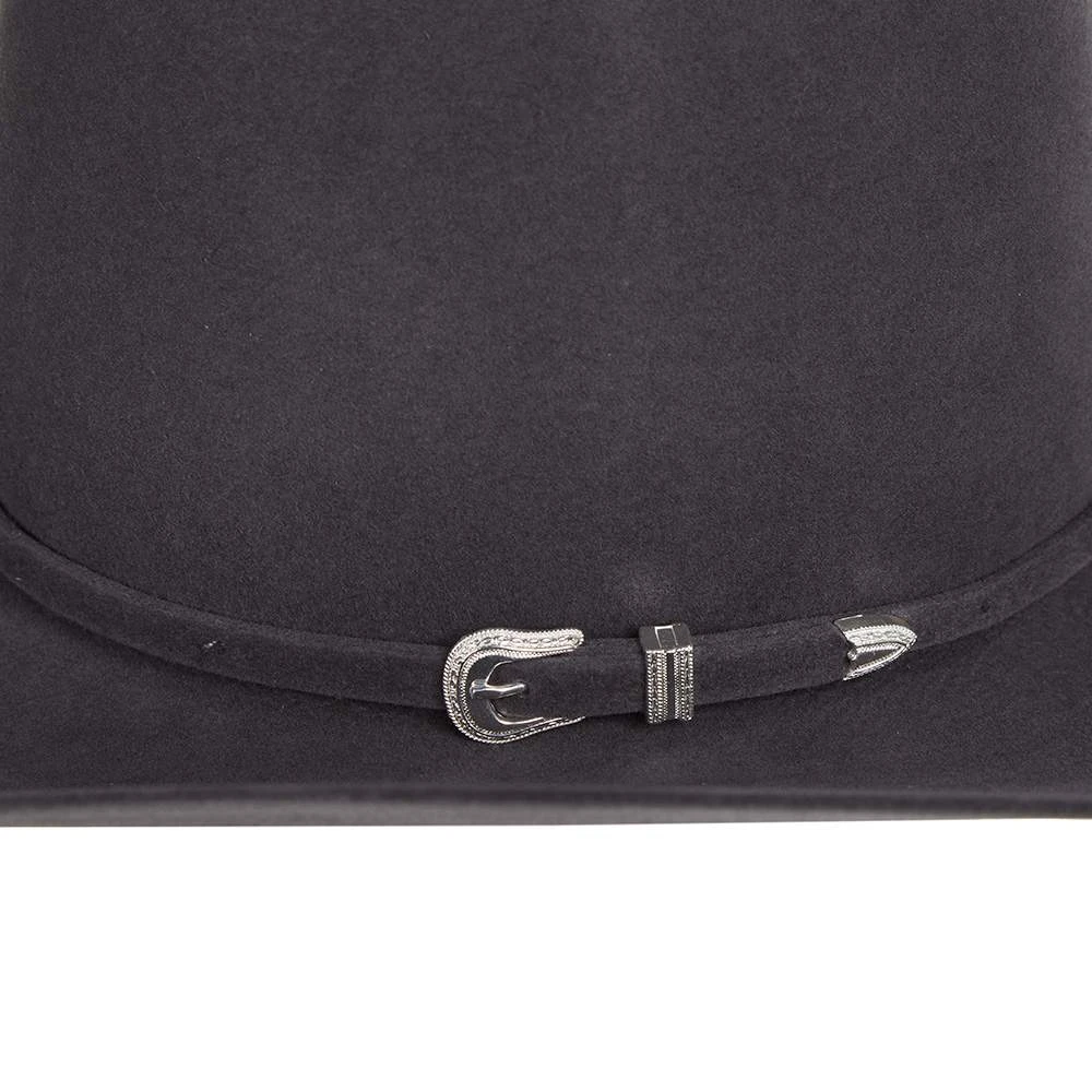 American Hats 7X Steel 4 /4in. Brim Open Crown Felt Cowboy Hat - Image 2
