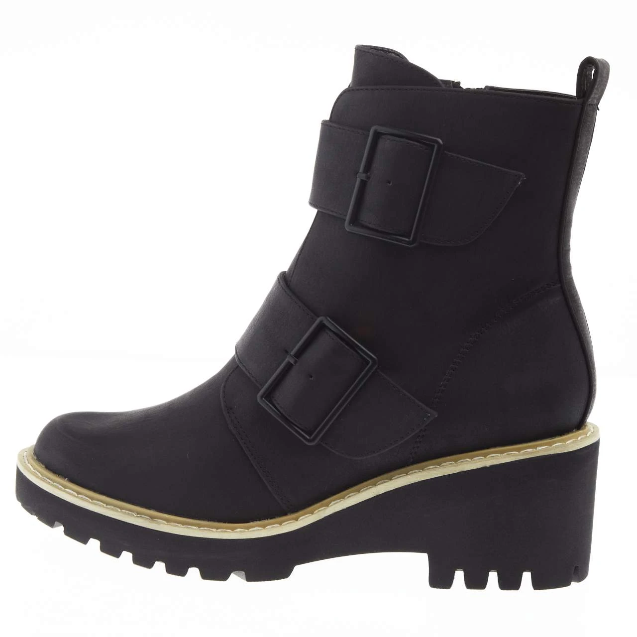 Corkys Footwear Womens Woke Black Distressed Boot - Image 3