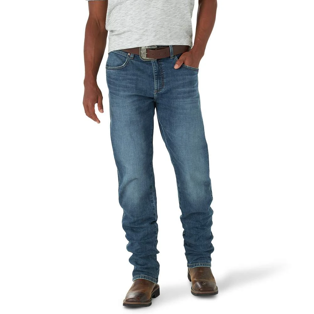 Wrangler Retro Slim Straight Green Jean - Image 2