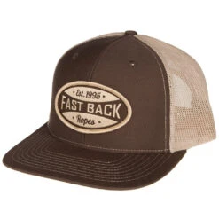 Fast Back Brown/Tan Fastback Logo Cap