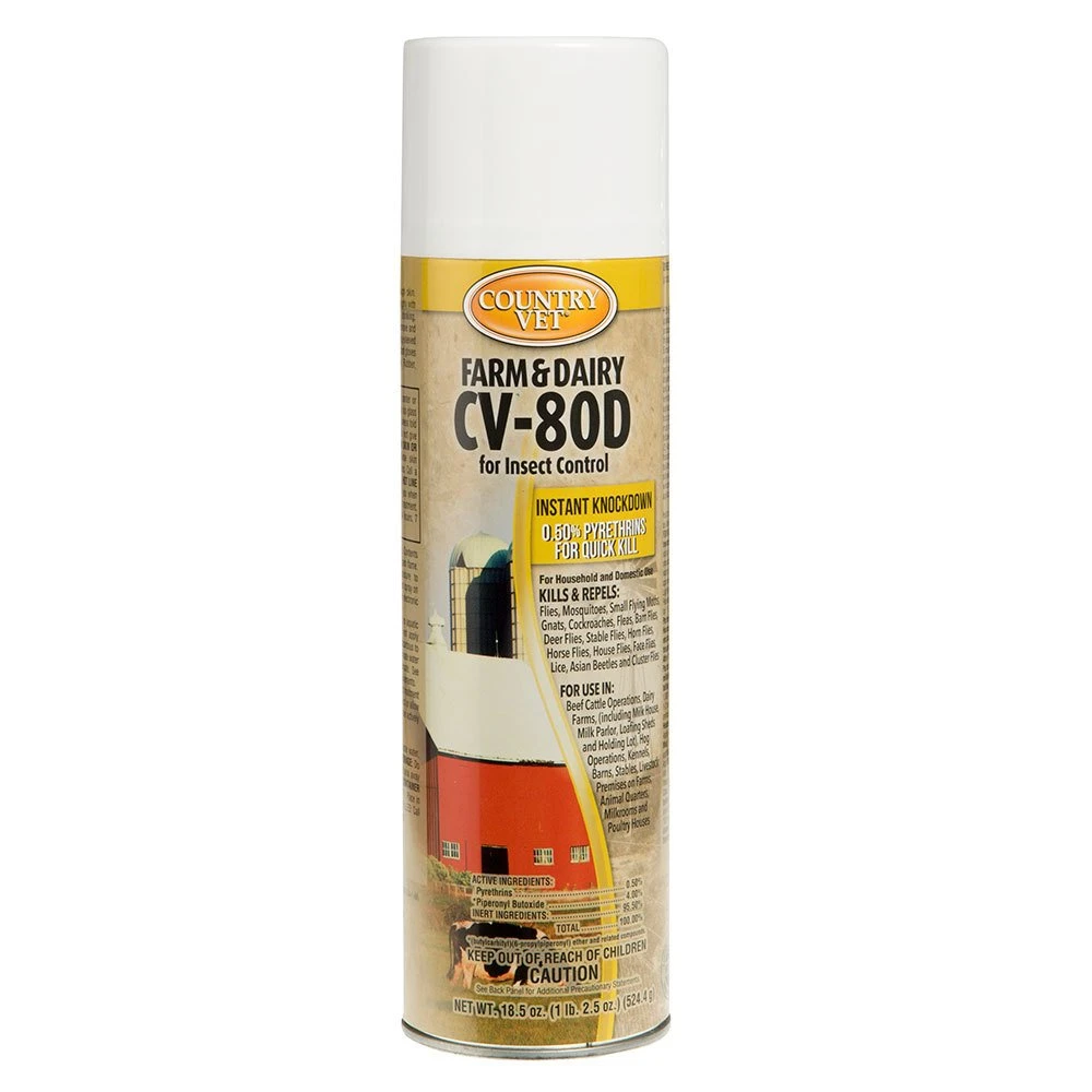 Country Vet CV 80D Fly Spray Aerosol