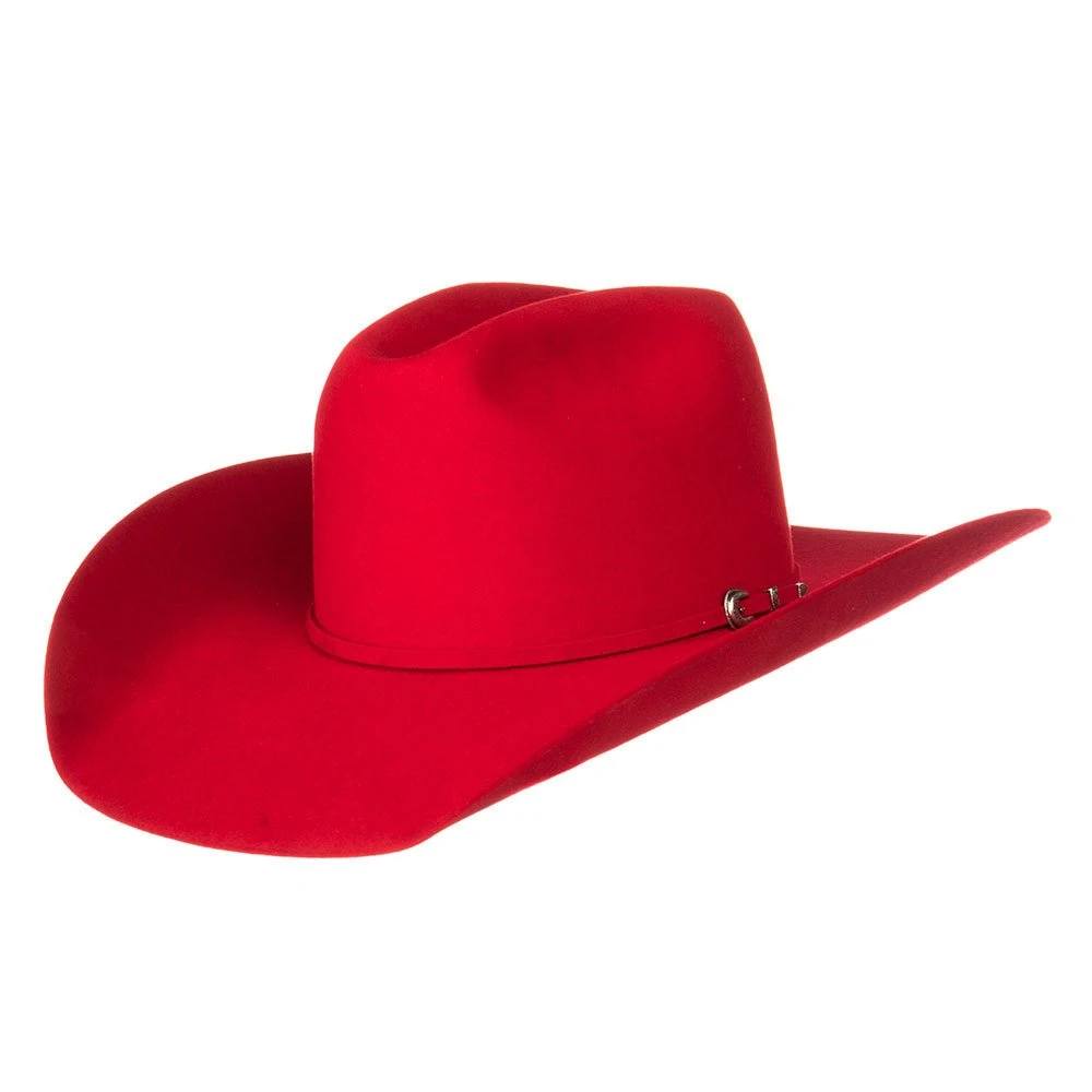 Rodeo King 7X Red 4 1/4in. Brim