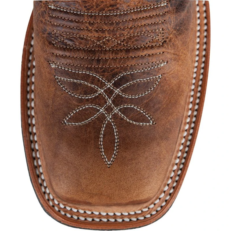 Justin Boots Women's Bent Rail Tan Puma Cowhide Cowgirl Boots - Image 2