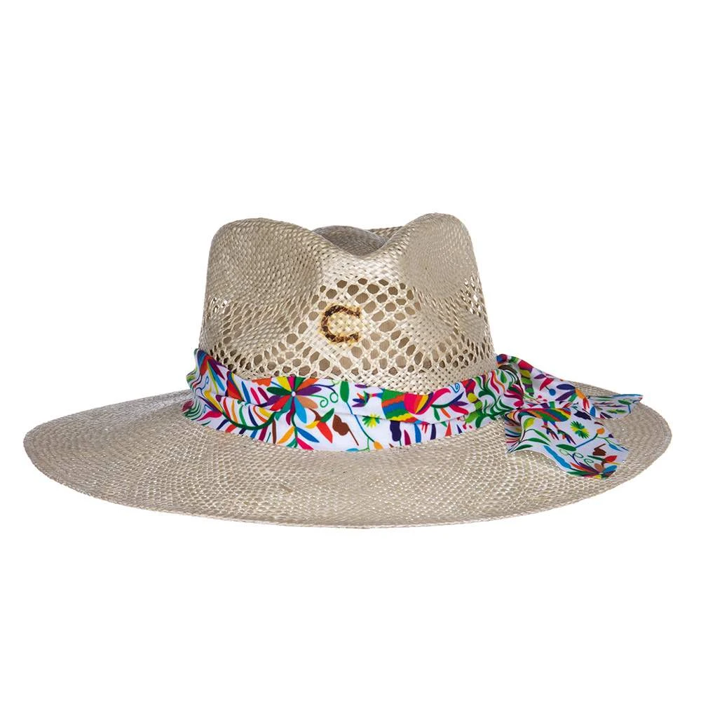 Charlie 1 Horse Spirit Animal 3 3/4in. Brim Straw Fashion Hat - Image 2