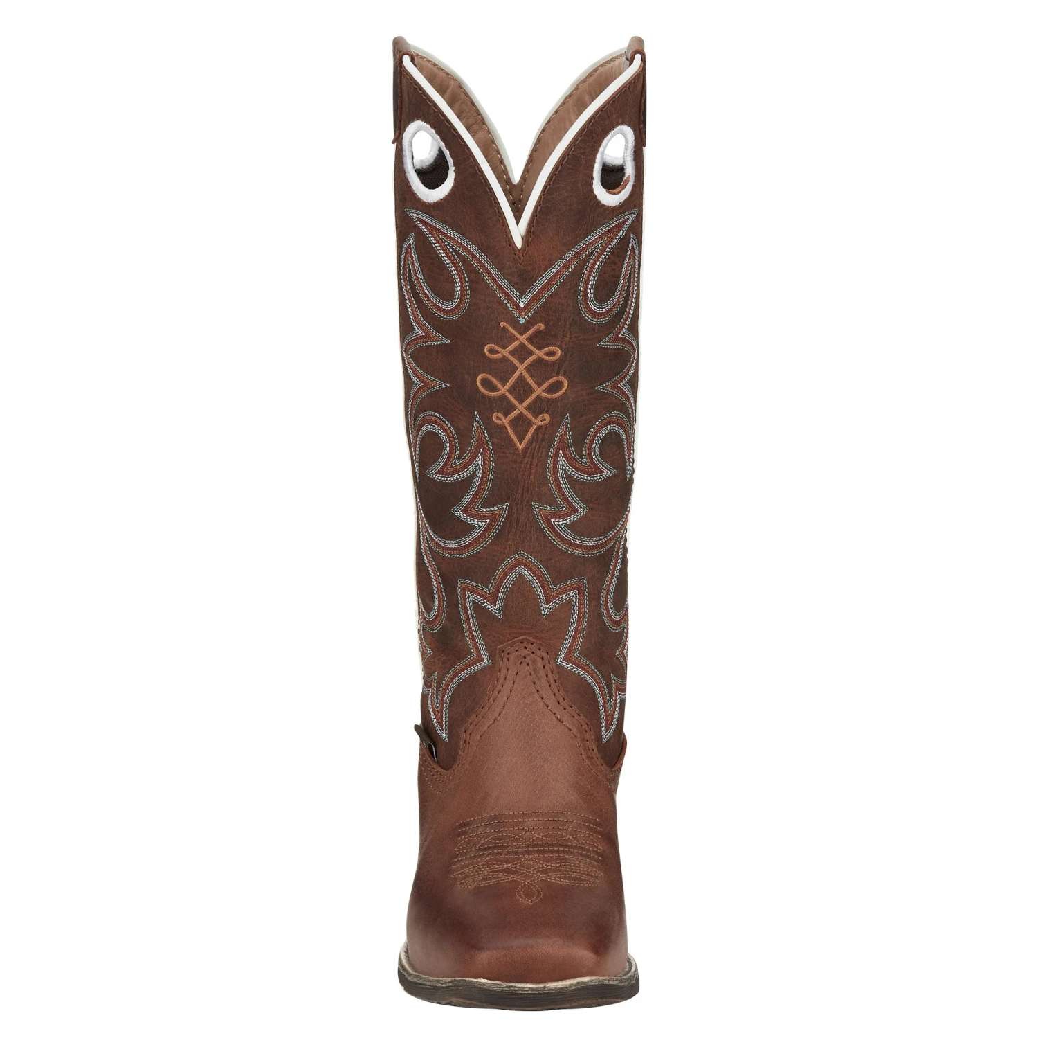 Justin Boots Women's Gypsy Cam Leather Brown Cowgirl Boot - Image 4