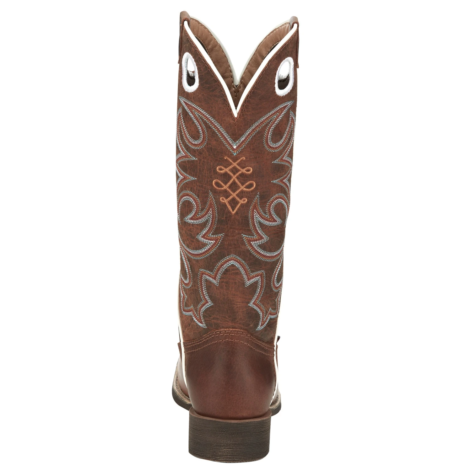 Justin Boots Women's Gypsy Cam Leather Brown Cowgirl Boot - Image 5