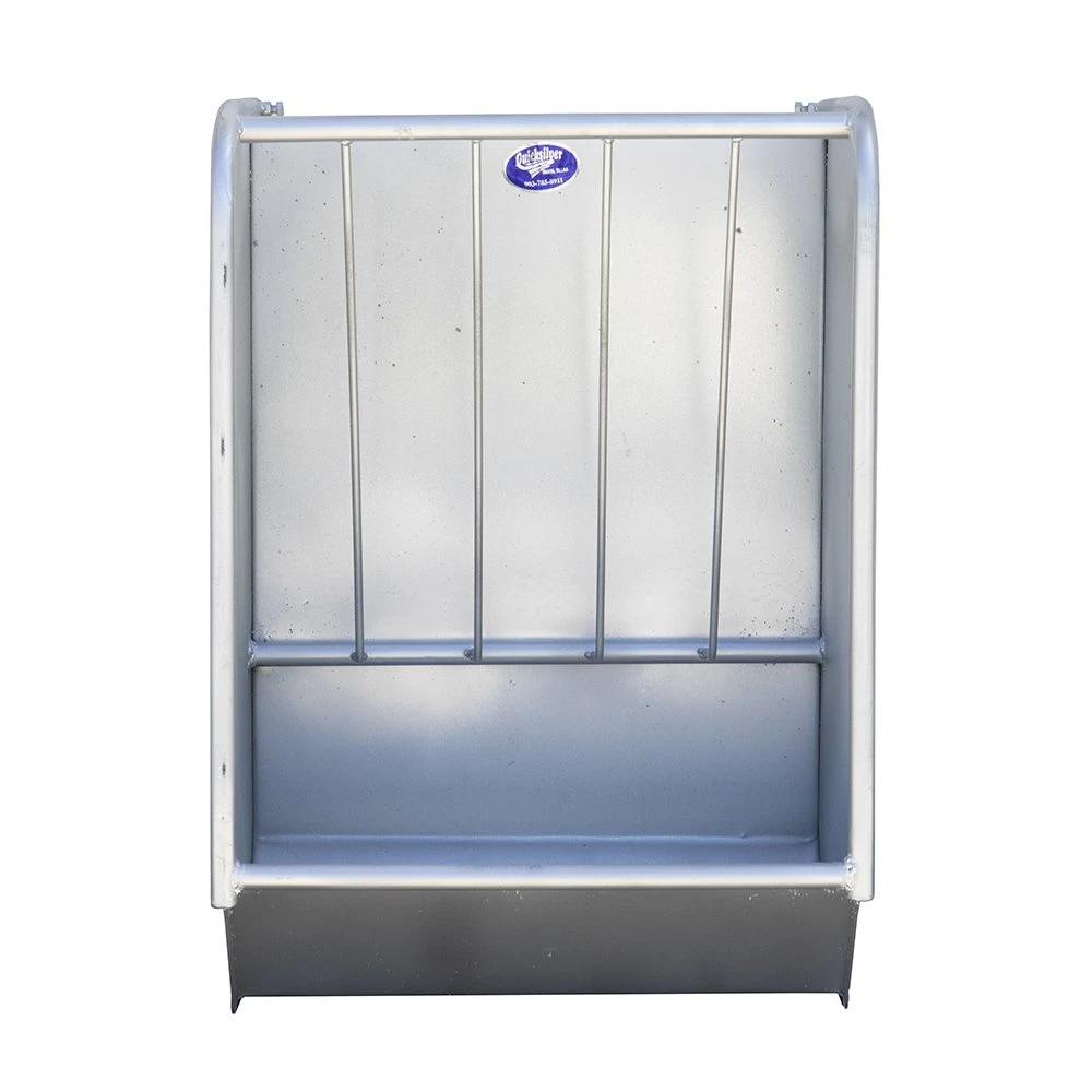 Quicksilver Flatback Hanging Feeder Galvanized - Image 2