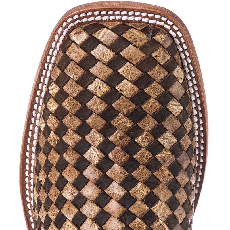 Horsepower Men's Horse Power Unbeweavable Toast & Antique Bison Cowboy Boots - Image 2