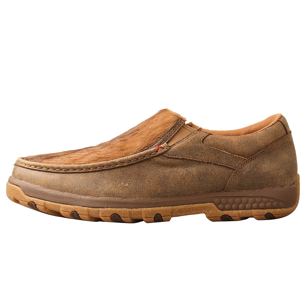 Twisted X Men`s Cellstretch Casual Shoe With Brindle Cowhide Plug - Image 3