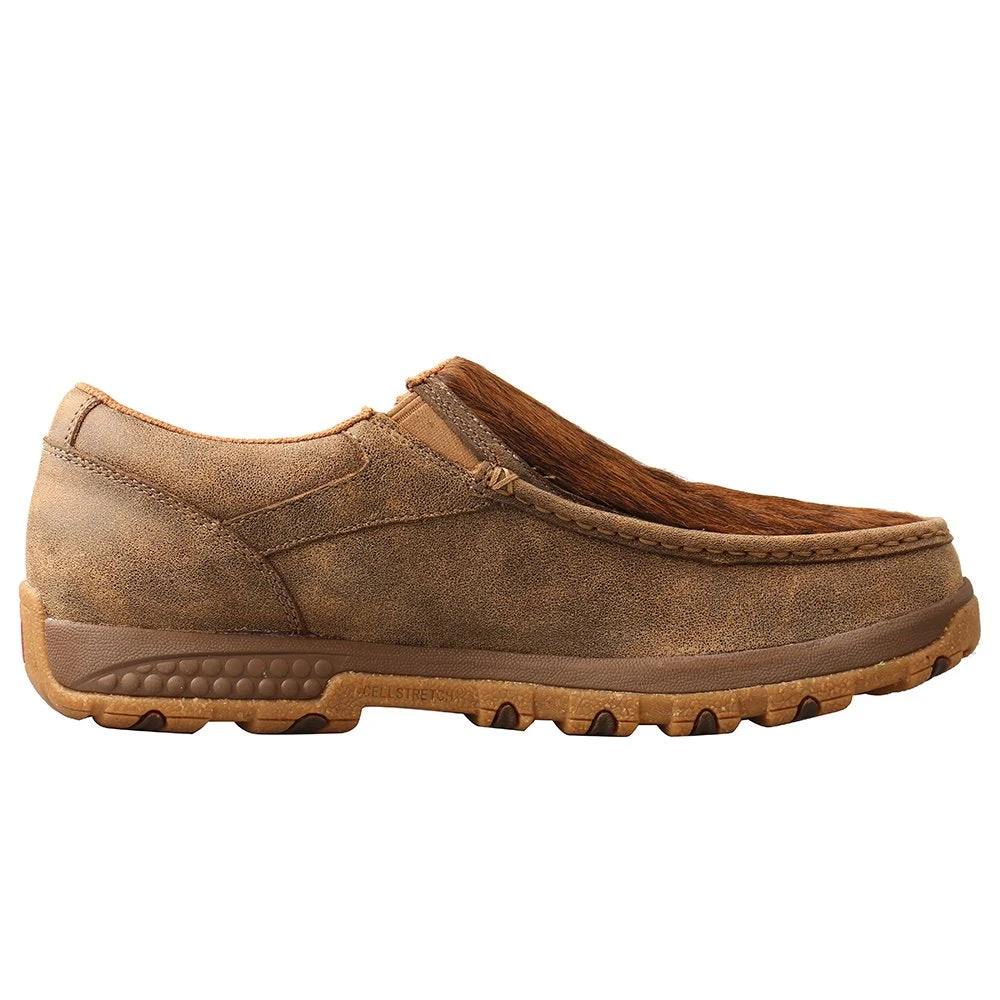 Twisted X Men`s Cellstretch Casual Shoe With Brindle Cowhide Plug - Image 5