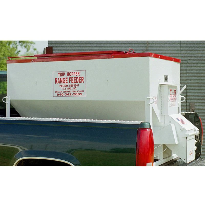 Ts Manufacturing Inc T&S . Trip Hopper Cattle Feeder 1500lb - Image 2