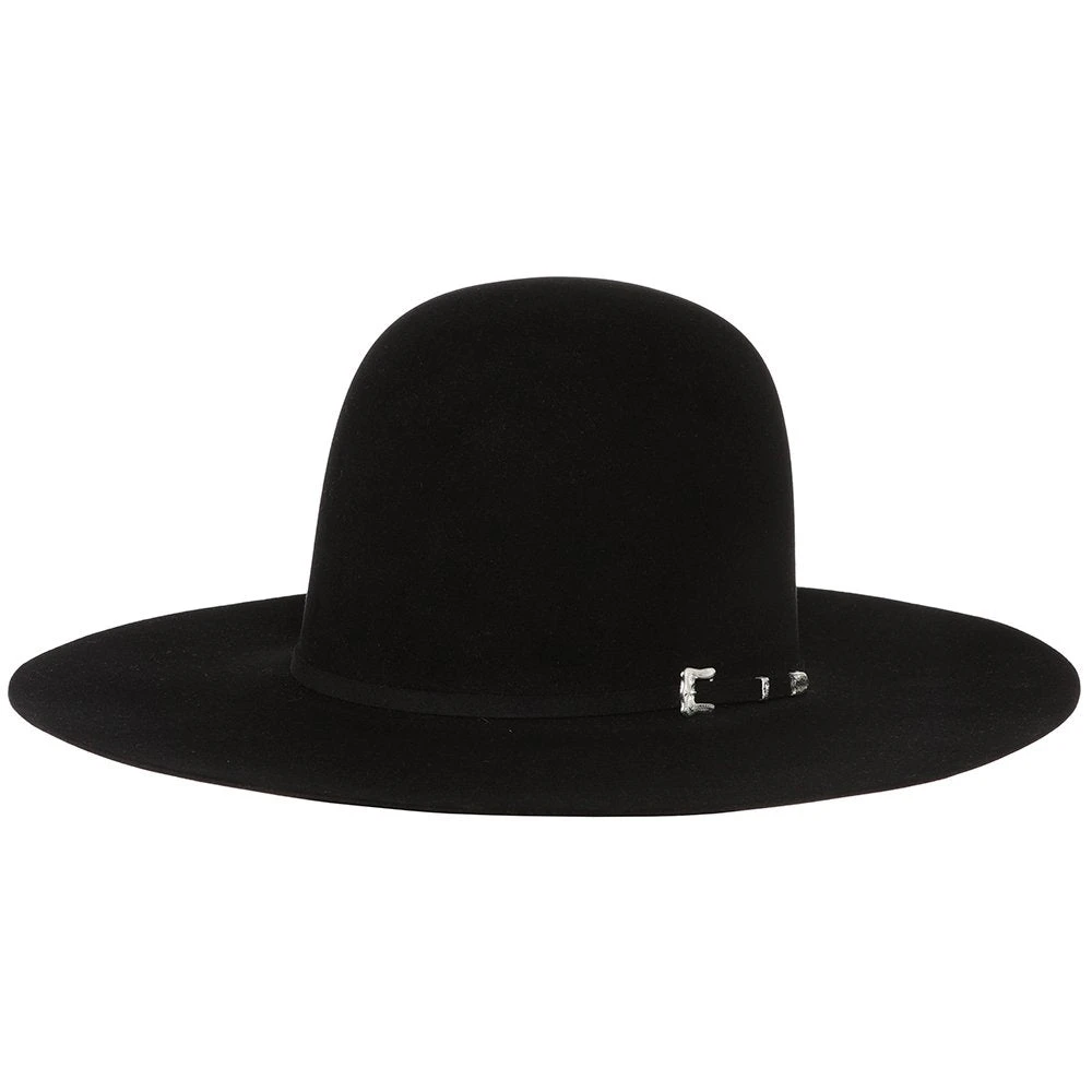 Resistol 20X Black Gold 4 /4in. Brim Open Crown Felt Cowboy Hat - Image 3