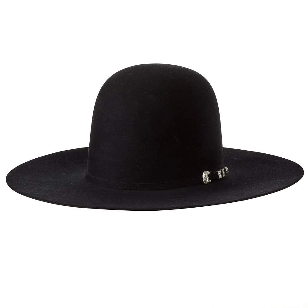 Resistol Pure 100X Black 4 1/4in. Brim Felt Cowboy Hat - Image 2