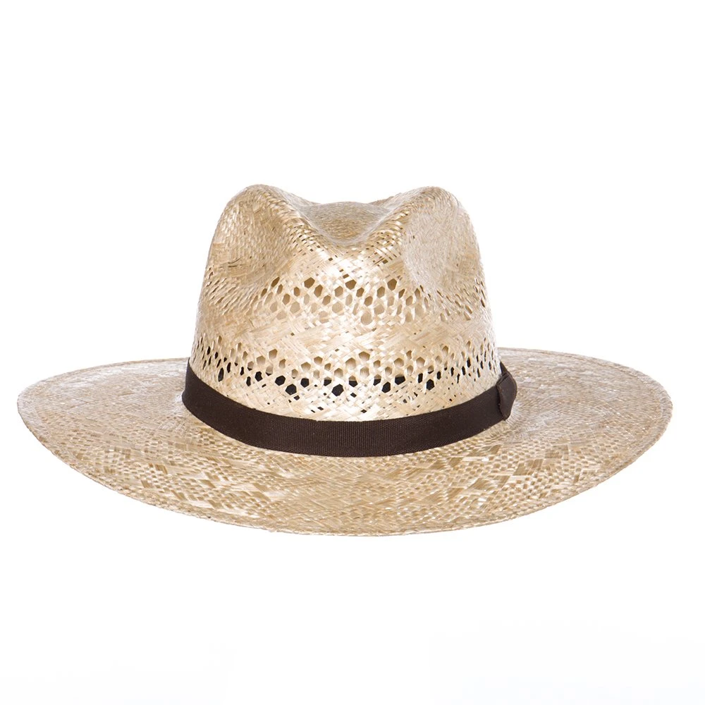 Rodeo King Tracker Rami With Brown Band 3 1/2in Brim Fashion Hat - Image 2