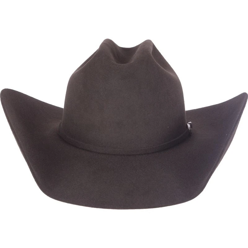 Rodeo King 7X Black Open Crown Felt Cowboy Hat - Image 4