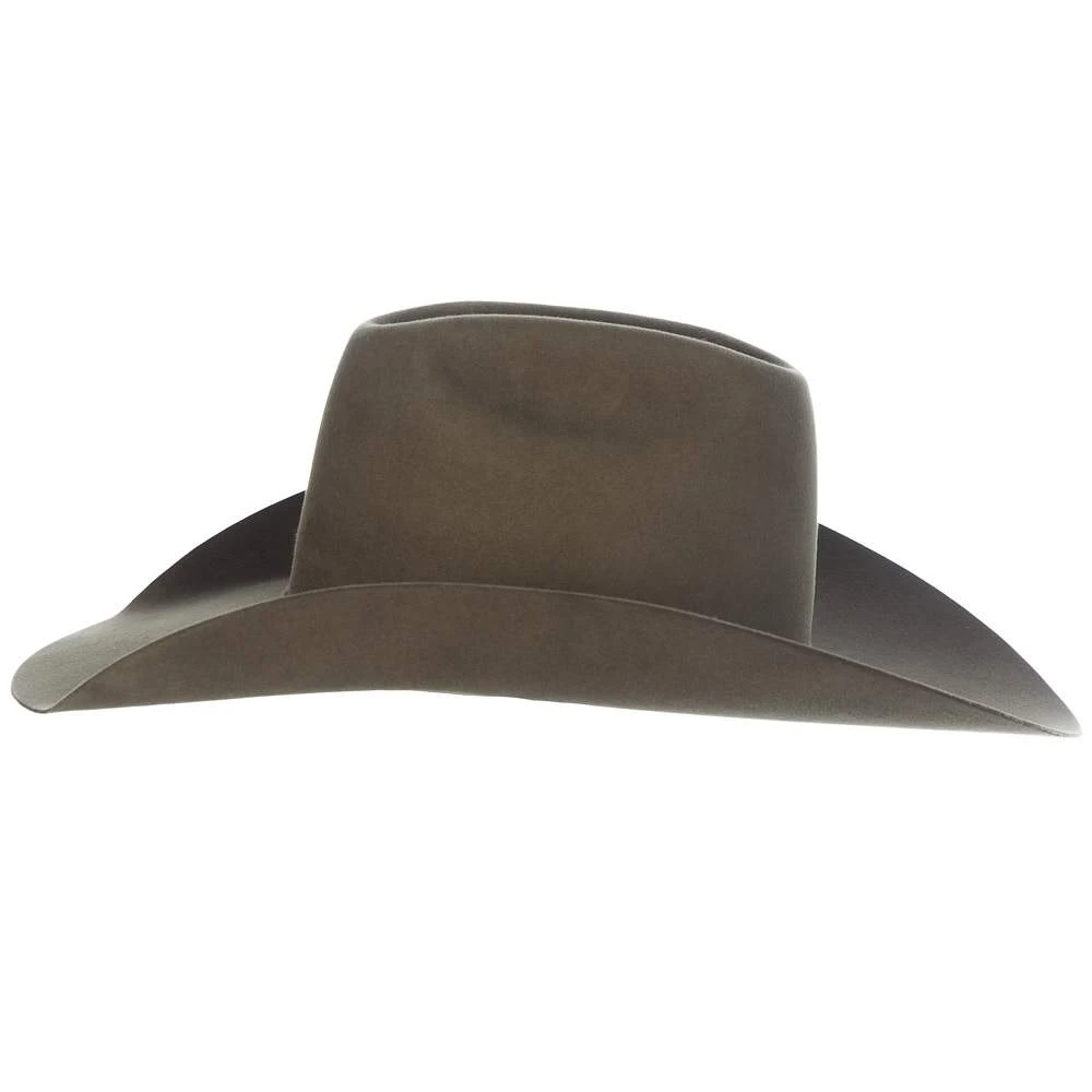 Rodeo King 30X Tan Belly Self Band 4 1/2in. Brim Open Crown Felt Cowboy Hat - Image 5