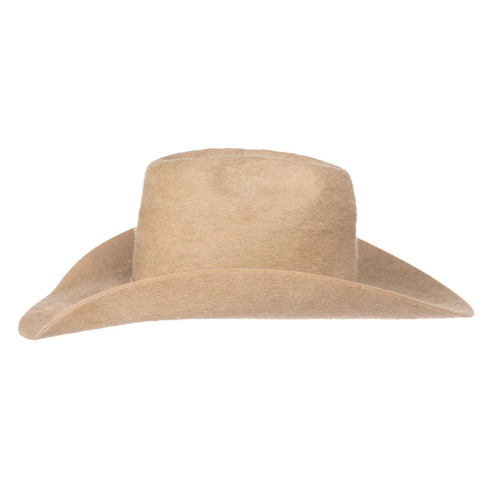 Rodeo King 10X Silverbelly Grizzly Hat 4 1/2in. Brim - Image 5