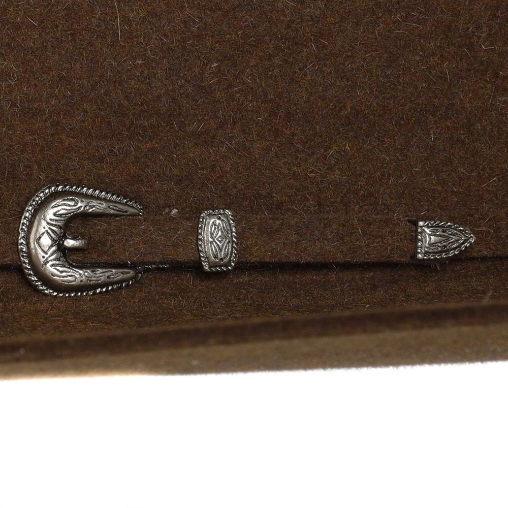 Rodeo King 7X Hickory 4 1/2in. Brim Self Band - Image 3