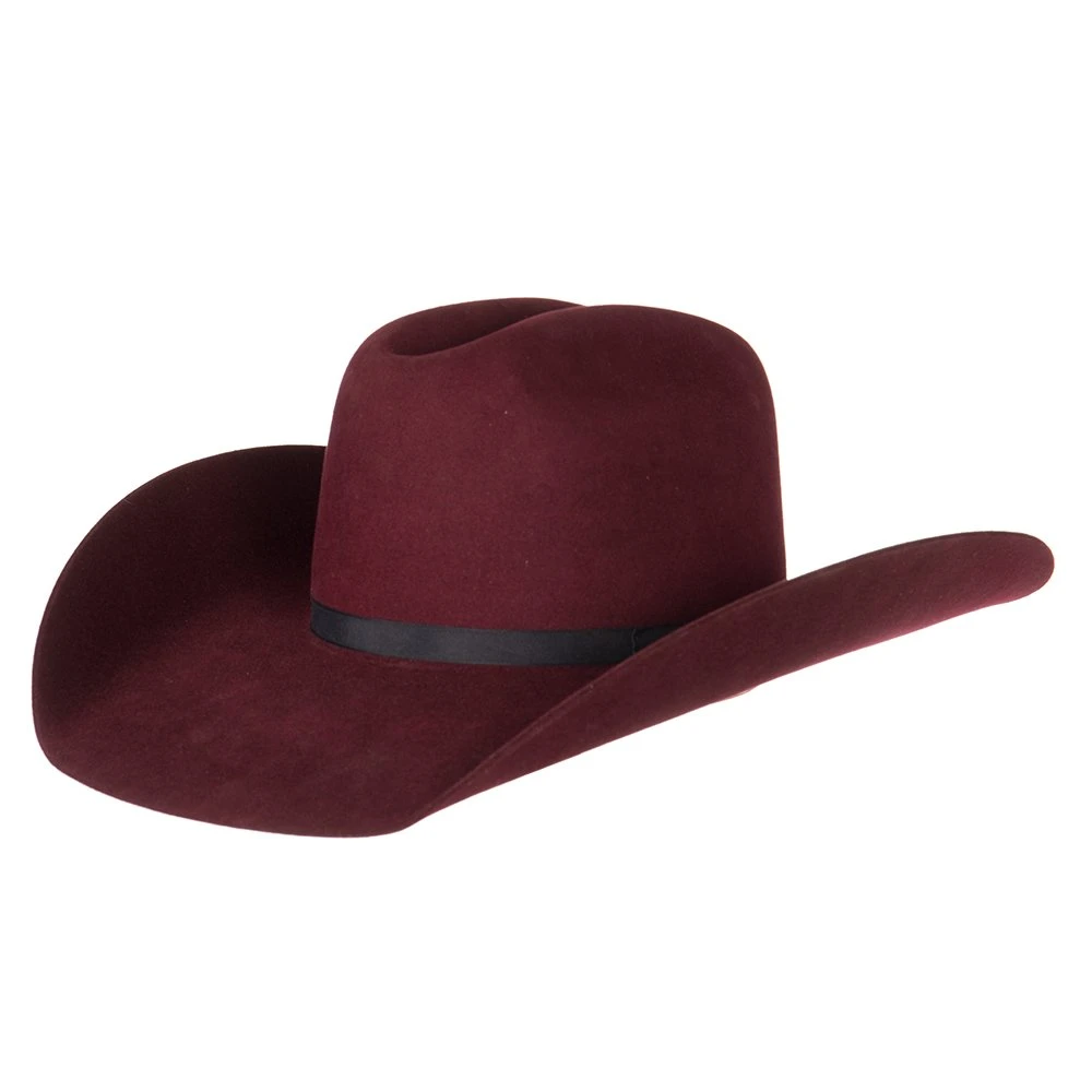 Rodeo King 7X Merlot 4 1/2in. Brim - Image 2