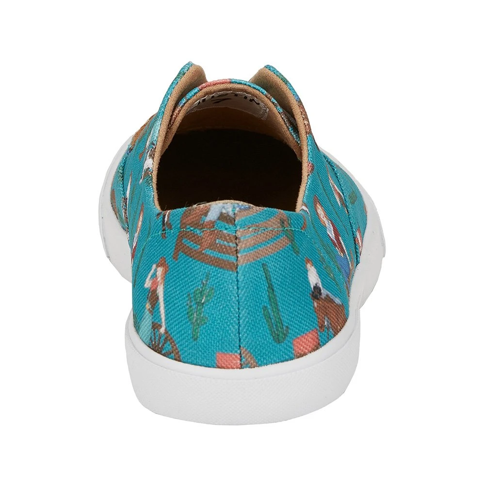 Reba By Justin Women's Alice Turquoise Slip On - Image 4
