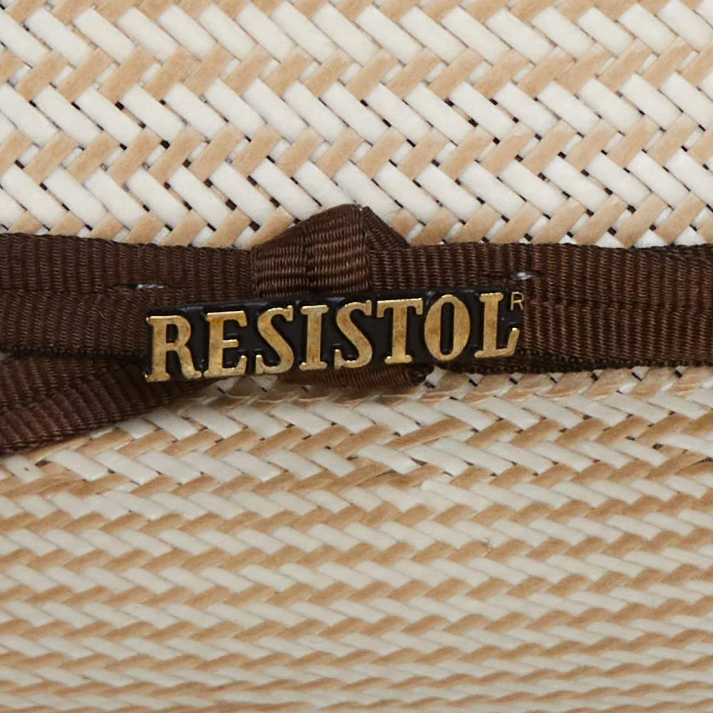 Resistol 4 Corners 4 1/2in. Brim Open Crown Straw Cowboy Hat - Image 2