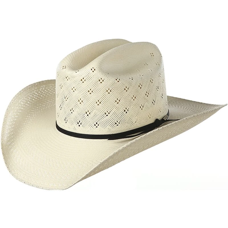 Resistol 20X Conley Straw Cowboy Hat - Image 2