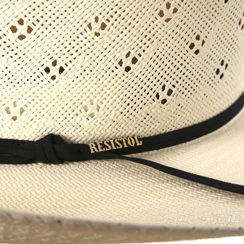 Resistol 20X Conley Straw Cowboy Hat - Image 4