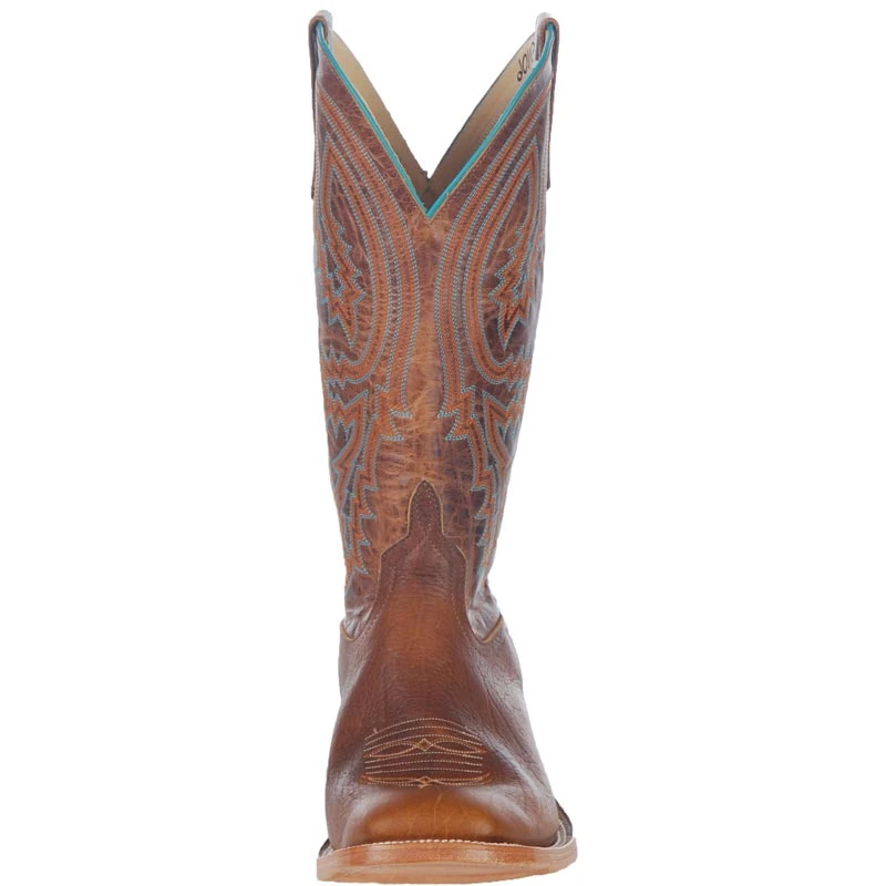 Anderson Bean Men's Tobac Antelope Yeti Brass Explosion 13in. Top Cowboy Boots - Image 3